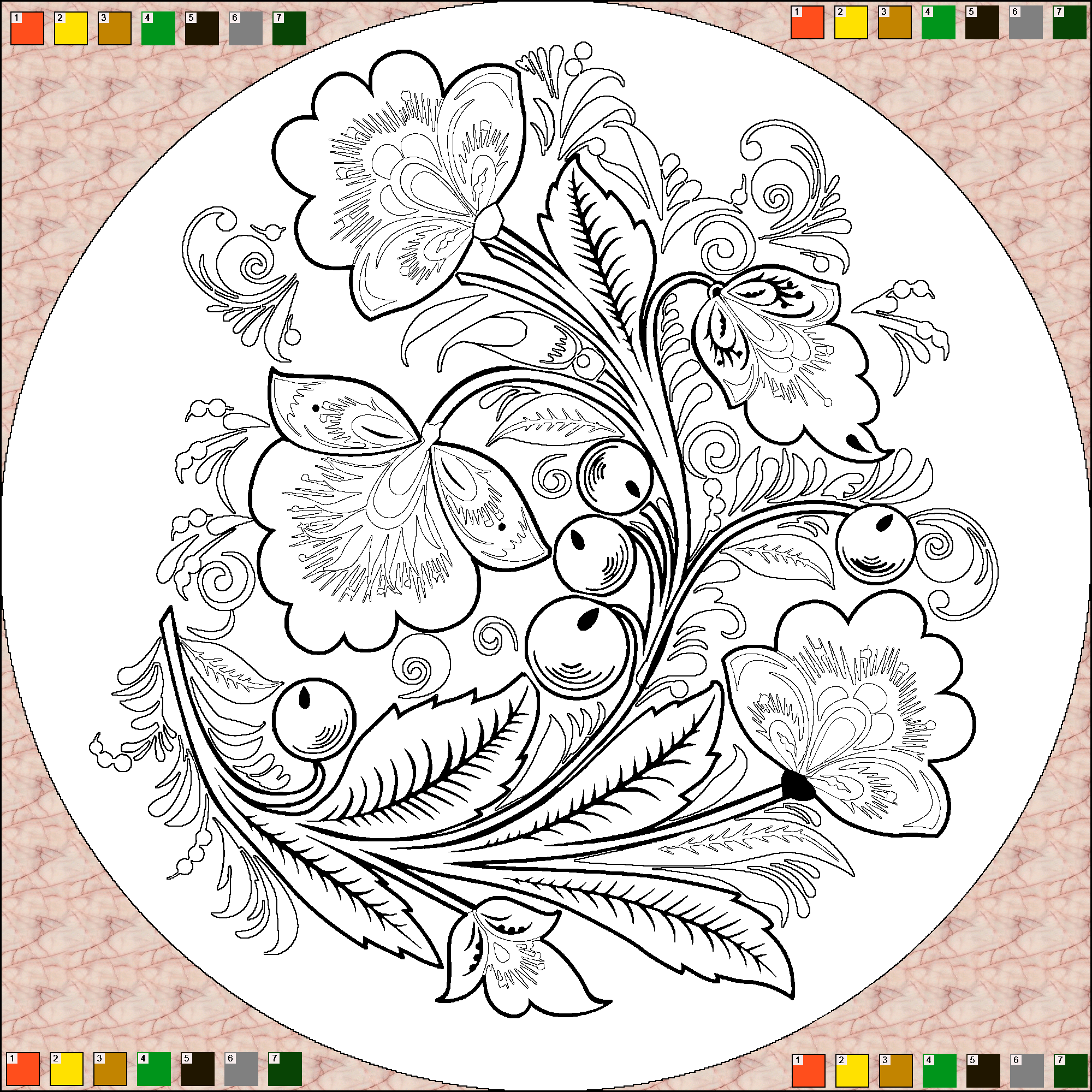 Раскраска картинок онлайн. Coloring Pictures Online