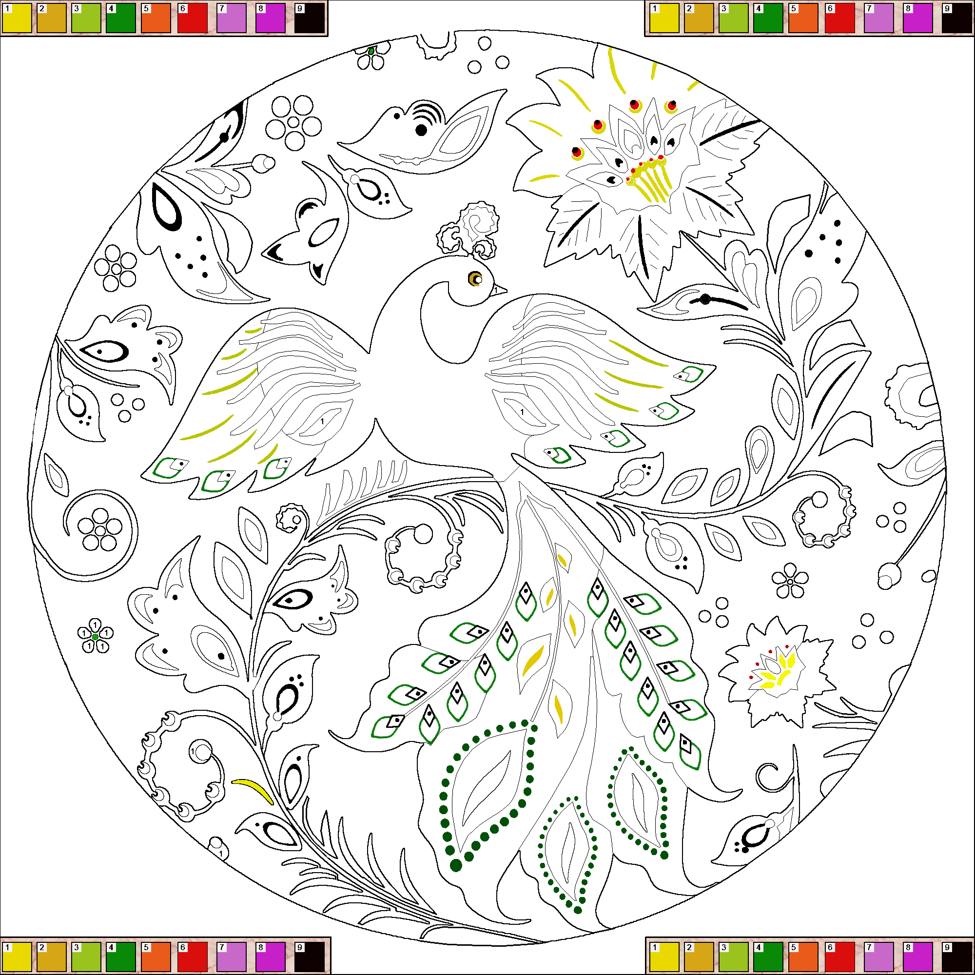 Раскраска картинок онлайн. Coloring Pictures Online