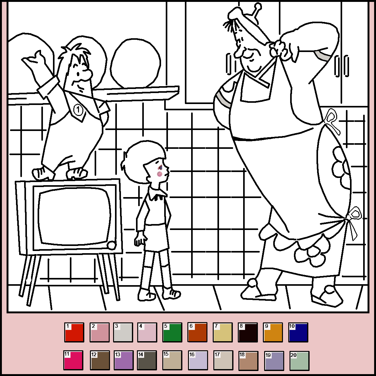 Раскраска картинок онлайн. Coloring Pictures Online