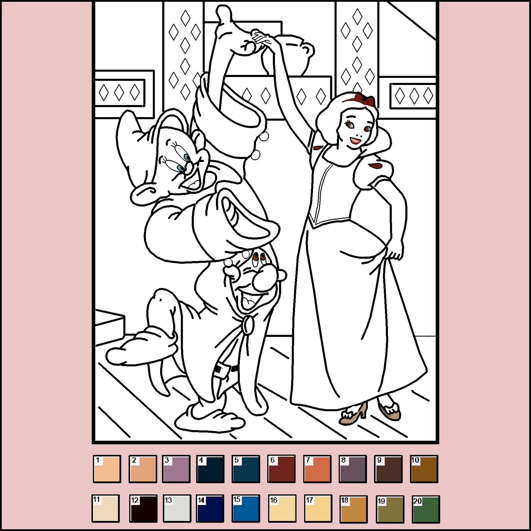 Раскраска картинок онлайн. Coloring Pictures Online