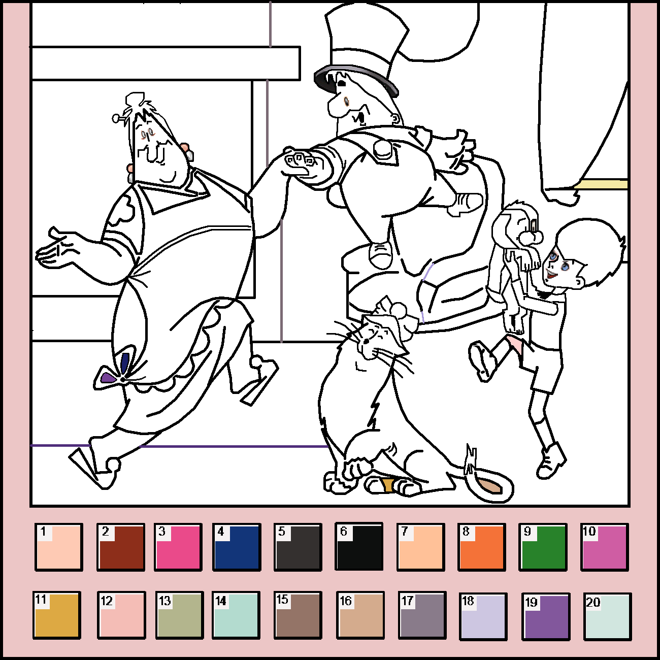 Раскраска картинок онлайн. Coloring Pictures Online