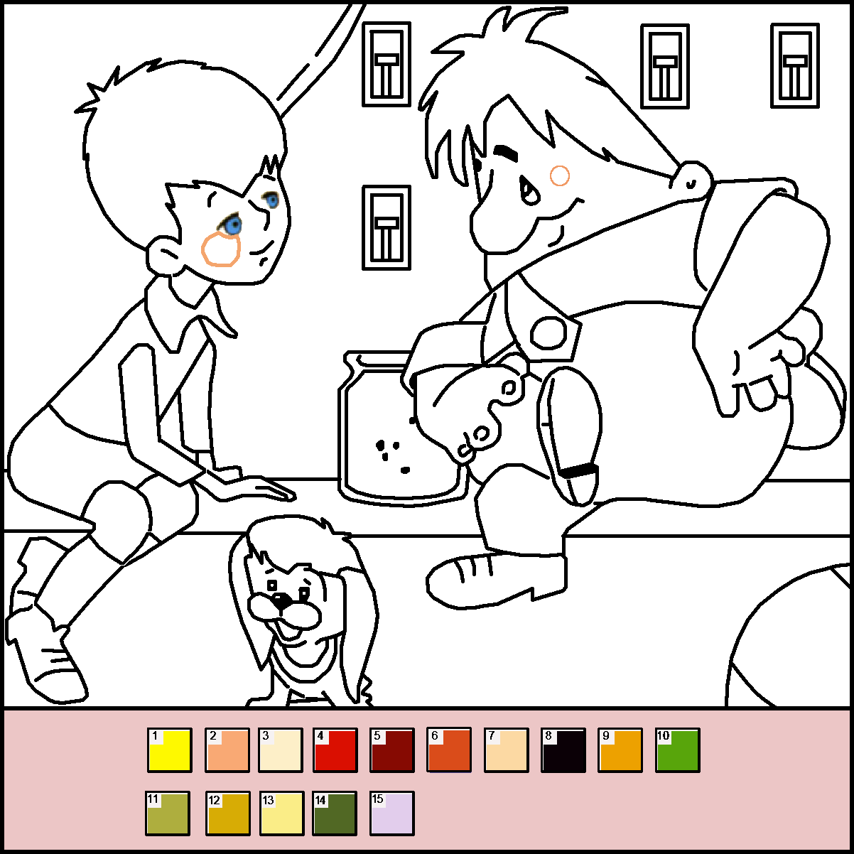 Раскраска картинок онлайн. Coloring Pictures Online