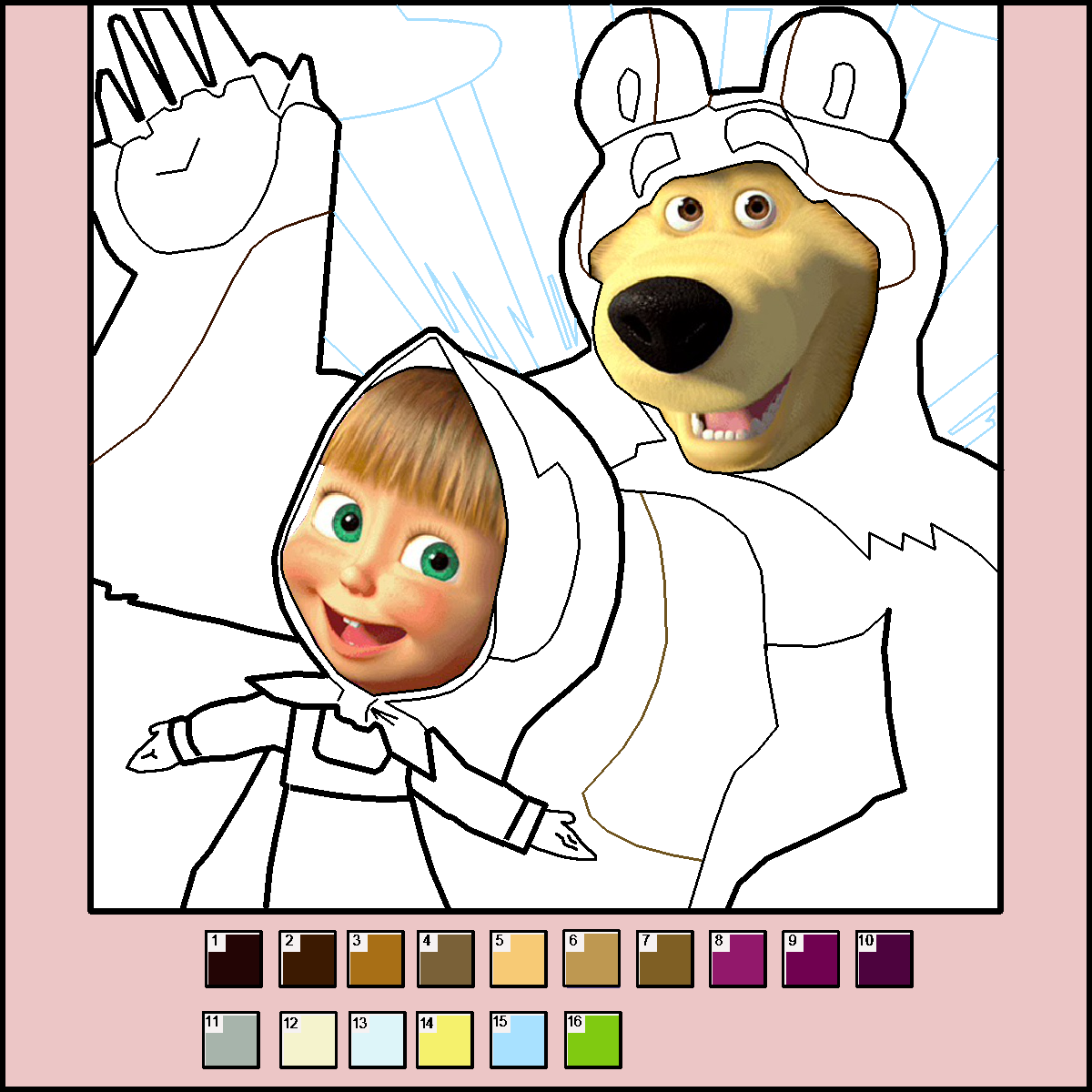 Раскраска картинок онлайн. Coloring Pictures Online