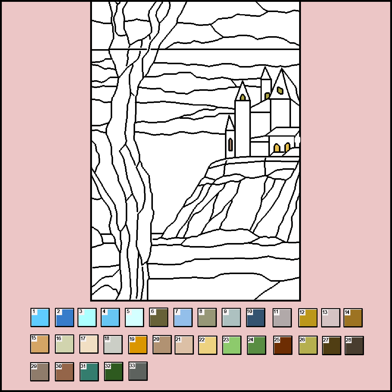Раскраска картинок онлайн. Coloring Pictures Online