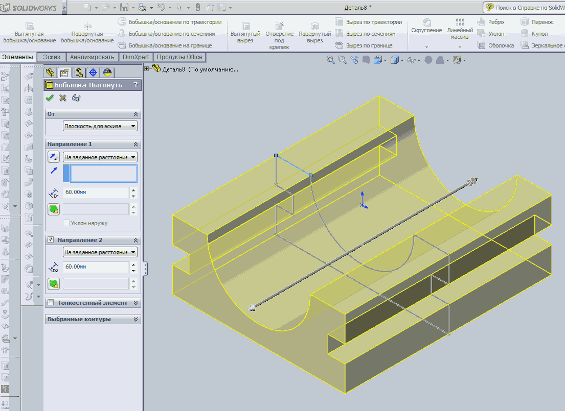 Solidworks чертеж